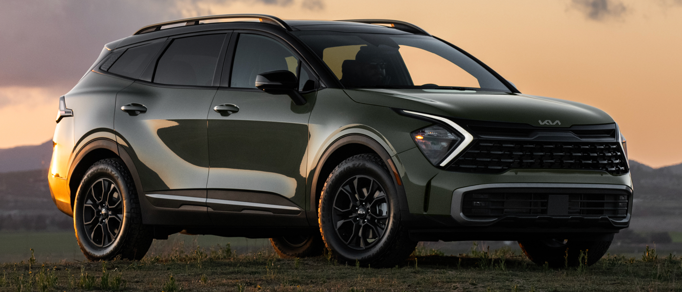 The 2025 Kia Sportage on a drive