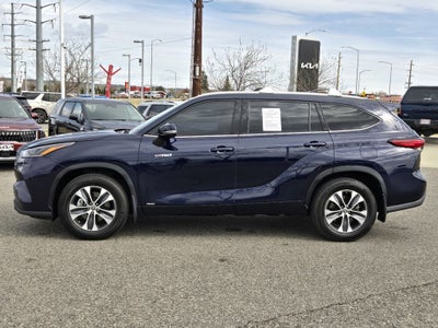 2021 Toyota Highlander Hybrid Hybrid XLE