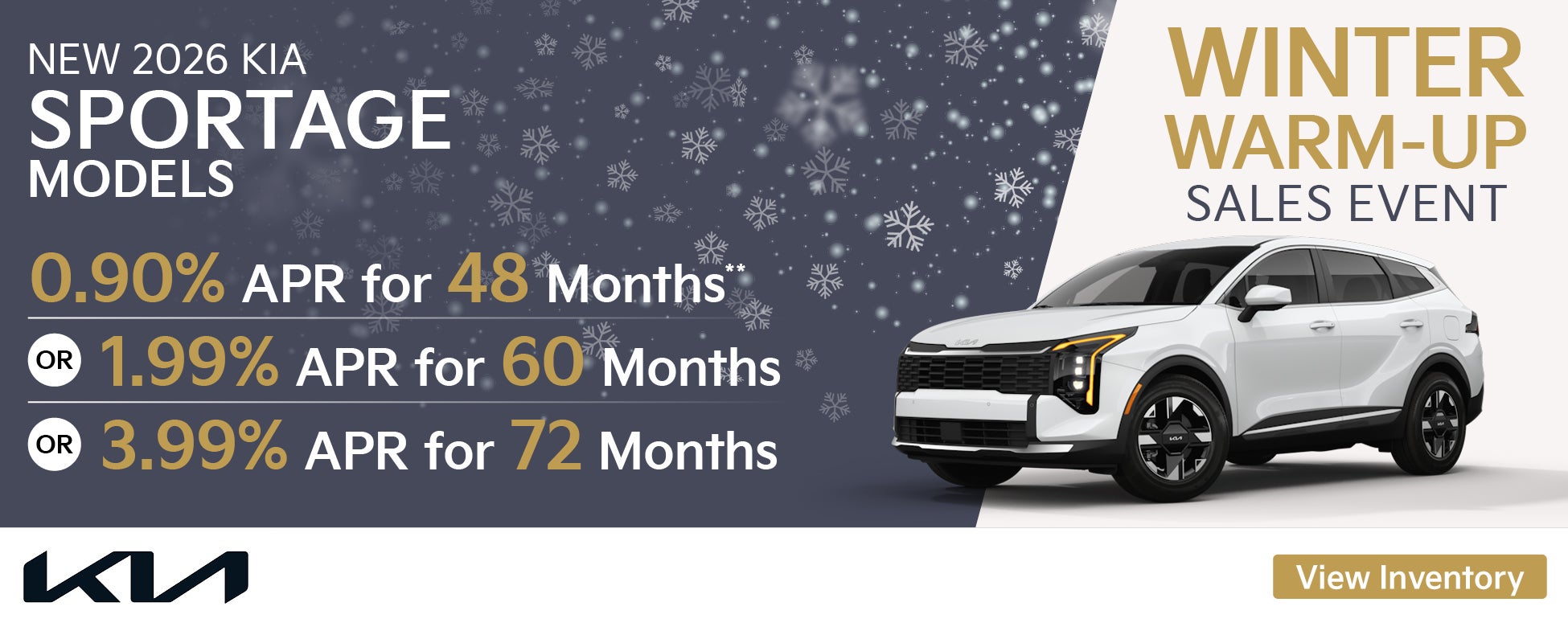New 2026 Kia Sportage Models