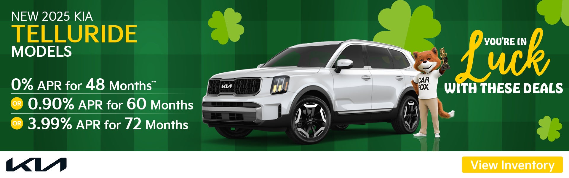 0% APR FOR 48 MONTHS