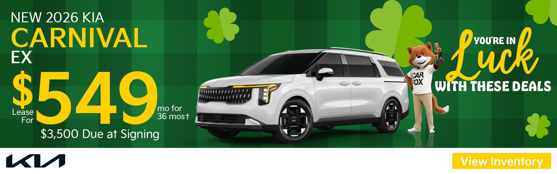 Lease for $549 per mo/36 mos†