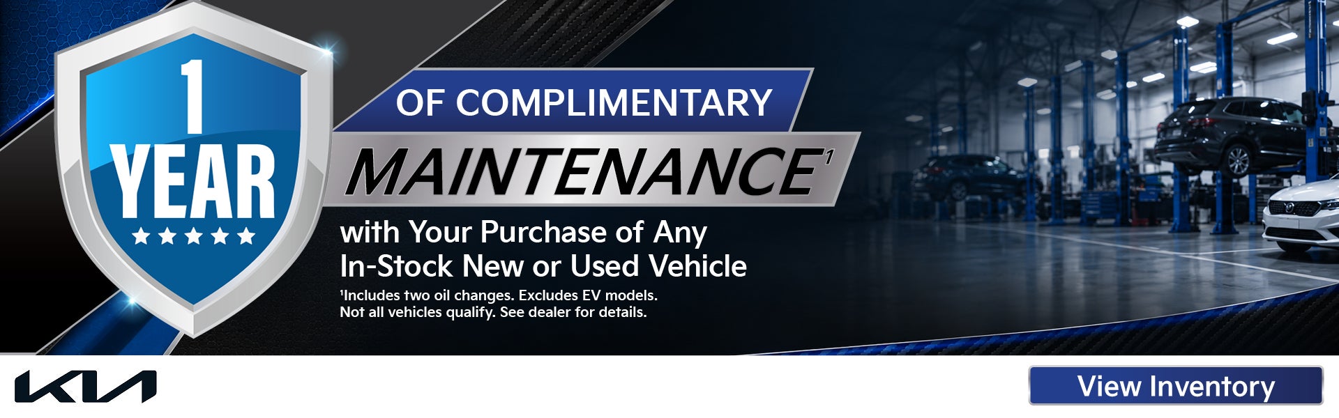 1 Year of Complimentary Maintenance¹